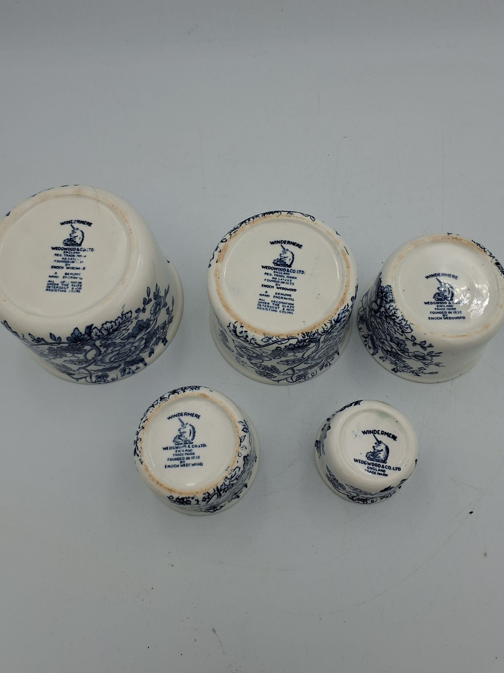 Windmere skålesæt fra Wedgwood & Co.